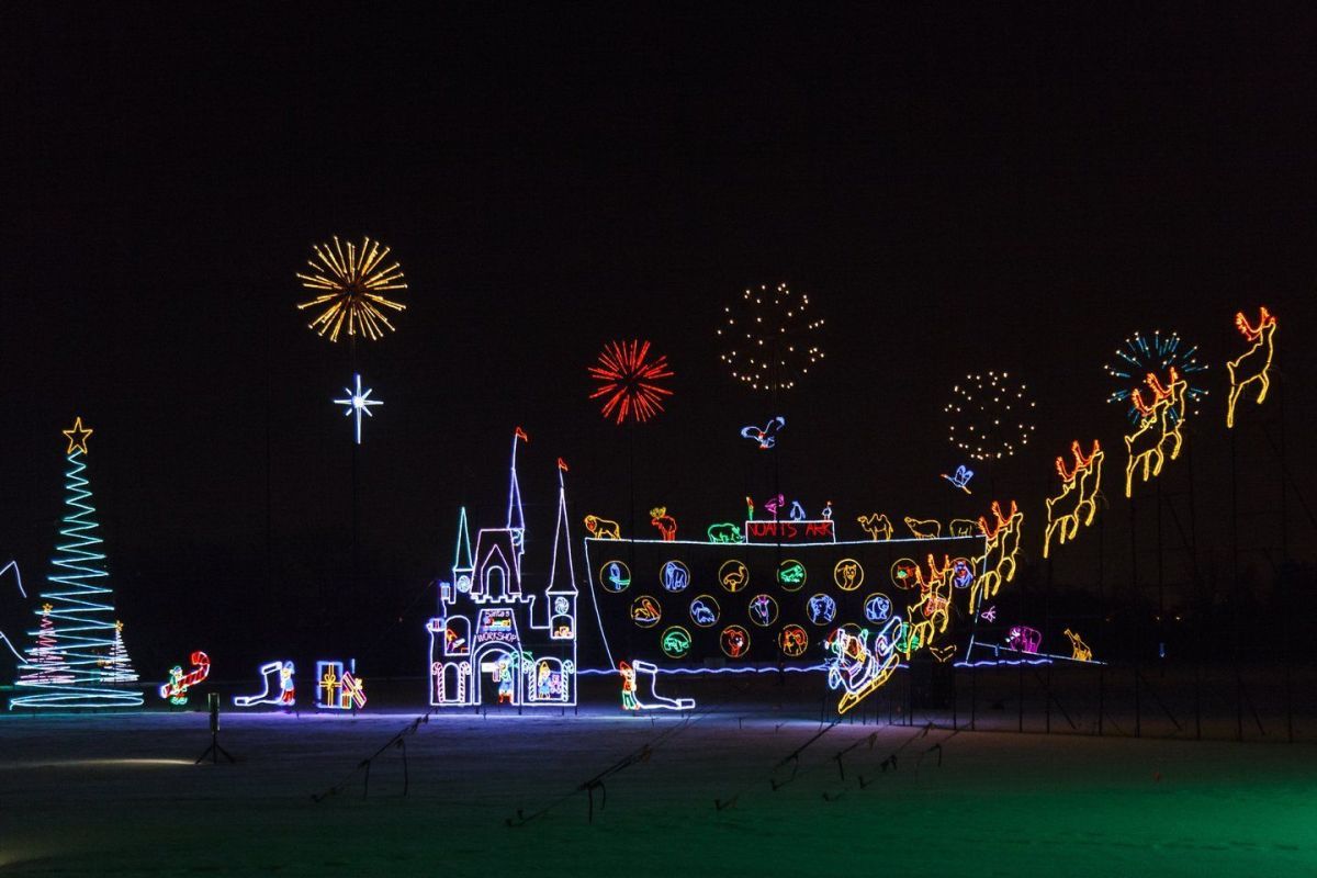 (Courtesy of Saskatoon Tourism) The BPH Enchanted Forest Holiday Light Tour is one of the biggest Saskatoon tourism events in December.